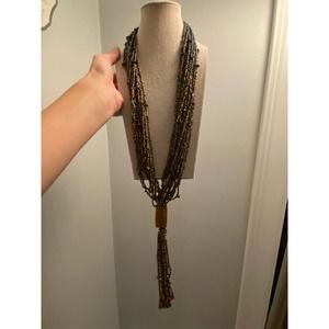 Beaded Statement Necklace
